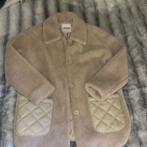 BB Dakota by Steve Madden coat  | small | teddy bear | EUC